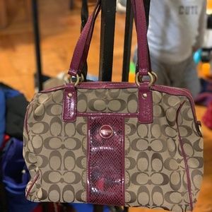 coach hand bag